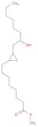 Cyclopropaneoctanoic acid, 2-(2-hydroxyoctyl)-, methyl ester