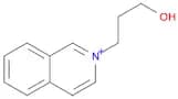 Isoquinolinium, 2-(3-hydroxypropyl)-