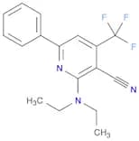 2-(Diethylamino)-6-phenyl-4-(trifluoromethyl)nicotinonitrile