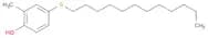 Phenol, 4-(dodecylthio)-2-methyl-