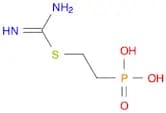 Carbamimidothioic acid, 2-phosphonoethyl ester