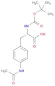 L-Phenylalanine, 4-(acetylamino)-N-[(1,1-dimethylethoxy)carbonyl]-