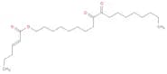2-Hexenoic acid, 9,10-dioxooctadecyl ester, (E)- (9CI)