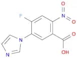 Benzoic acid, 4-fluoro-5-(1H-imidazol-1-yl)-2-nitro-