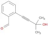 2-(3-Hydroxy-3-methylbut-1-yn-1-yl)benzaldehyde
