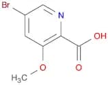 2-Pyridinecarboxylic acid, 5-bromo-3-methoxy-