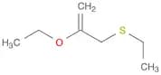 1-Propene, 2-ethoxy-3-(ethylthio)-