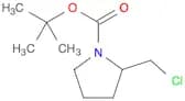 1-Pyrrolidinecarboxylic acid, 2-(chloromethyl)-, 1,1-dimethylethyl ester