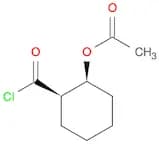 Cyclohexanecarbonylchloride, 2-(acetyloxy)-, cis- (9CI)