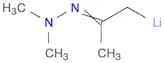 Lithium, [2-(2,2-dimethylhydrazinylidene)propyl]-