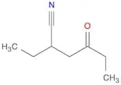 Hexanenitrile, 2-ethyl-4-oxo-