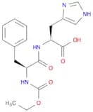 L-Histidine, N-[N-(ethoxycarbonyl)-L-phenylalanyl]- (9CI)