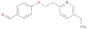 4-[2-(5-Ethyl-2-pyridinyl)ethoxy]benzaldehyde