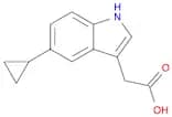 1H-Indole-3-acetic acid, 5-cyclopropyl-