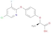 Propanoic acid, 2-[4-[(5-chloro-3-fluoro-2-pyridinyl)oxy]phenoxy]-, (2R)-