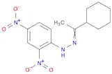 Ethanone, 1-cyclohexyl-, 2-(2,4-dinitrophenyl)hydrazone