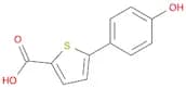 2-Thiophenecarboxylic acid, 5-(4-hydroxyphenyl)-