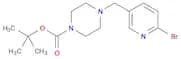1-Piperazinecarboxylic acid, 4-[(6-bromo-3-pyridinyl)methyl]-, 1,1-dimethylethyl ester