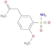 Benzenesulfonamide, 2-methoxy-5-(2-oxopropyl)-