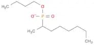 Phosphonic acid, sec-octyl-, monobutyl ester (9CI)