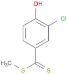 Benzenecarbodithioic acid, 3-chloro-4-hydroxy-, methyl ester
