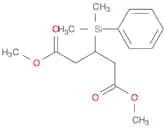 Pentanedioic acid, 3-(dimethylphenylsilyl)-, 1,5-dimethyl ester
