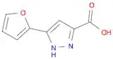 1H-Pyrazole-3-carboxylic acid, 5-(2-furanyl)-