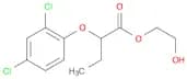 Butanoic acid, 2-(2,4-dichlorophenoxy)-, 2-hydroxyethyl ester