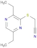 2-((3,6-Diethylpyrazin-2-yl)thio)acetonitrile