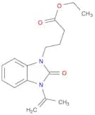 3-Isopropenyl-2-oxo-1-benzimidazolinebutyric Acid Ethyl Ester