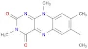 Benzo[g]pteridine-2,4(3H,10H)-dione, 7-ethyl-3,8,10-trimethyl-