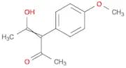 3-Penten-2-one, 4-hydroxy-3-(4-methoxyphenyl)-