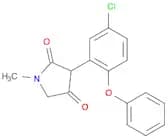 2,4-Pyrrolidinedione, 3-(5-chloro-2-phenoxyphenyl)-1-methyl-