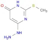 6-Hydrazinyl-2-(methylthio)pyrimidin-4(1H)-one