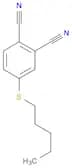1,2-Benzenedicarbonitrile, 4-(pentylthio)-