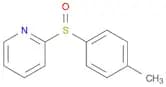 Pyridine, 2-[(4-methylphenyl)sulfinyl]-