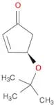 2-Cyclopenten-1-one, 4-(1,1-dimethylethoxy)-, (4R)-