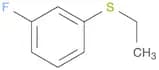 Benzene, 1-(ethylthio)-3-fluoro-