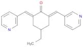 Cyclohexanone, 4-ethyl-2,6-bis(3-pyridinylmethylene)-, (2E,6E)-