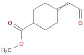 Cyclohexanecarboxylic acid, 4-(2-oxoethylidene)-, methyl ester