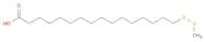 Hexadecanoic acid, 16-(methyldithio)-