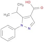 1-Phenyl-5-(propan-2-yl)-1H-pyrazole-4-carboxylic acid