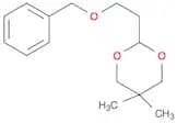 1,3-Dioxane, 5,5-dimethyl-2-[2-(phenylmethoxy)ethyl]-