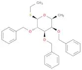 (2R,3S,4R,5R,6S)-3,4,5-Tris(benzyloxy)-2-(ethylthio)-6-methyltetrahydro-2H-pyran