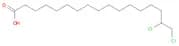 Heptadecanoic acid, 16,17-dichloro-