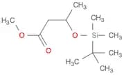 Butanoic acid, 3-[[(1,1-dimethylethyl)dimethylsilyl]oxy]-, methyl ester