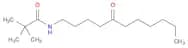Propanamide, 2,2-dimethyl-N-(5-oxoundecyl)-