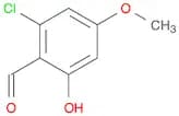 Benzaldehyde, 2-chloro-6-hydroxy-4-methoxy-