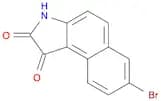 1H-Benz[e]indole-1,2(3H)-dione, 7-bromo-