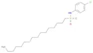 1-Hexadecanesulfonamide, N-(4-chlorophenyl)-